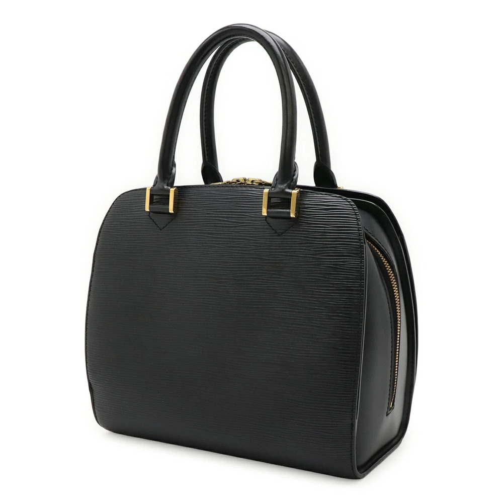 Louis Vuitton Pont Epi Handbag Noir Leather Neuf Black